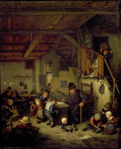 Il maestro di scuola, c.1662 da Adriaen Jansz. van Ostade